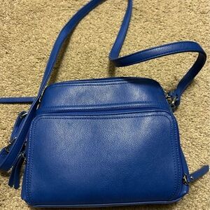 Blue Crossbody Bag